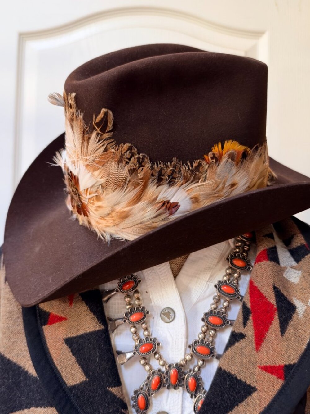 Vintage Resistol "Tall Pine" Western Hat 7 - Picture 9 of 10